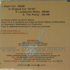 Fletch • The Space CD Maxi-Single - pikkukuva 2