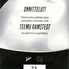 2016-17 Cardset TEEMU RAMSTEDT HIFK Patch - pikkukuva 2