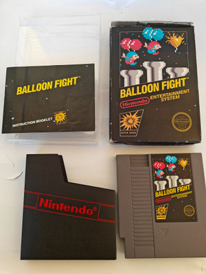 Balloon Fight NES USA CIB