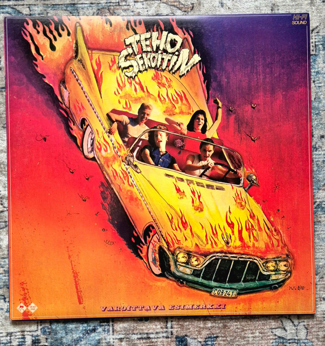 Tehosekoitin Varoittava esimerkki Lp, Levy-yhtiö Oy
