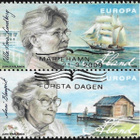 Åland 2007 V 20 Kirjailijoita EP LOISTO PARI LaPe 303+304 - pikkukuva 1