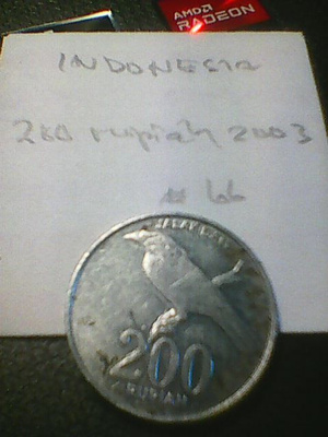 Indonesia 200 rupiah 2003, km#66