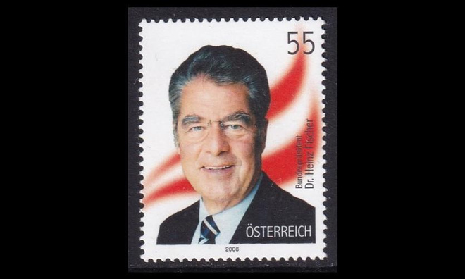 Itävalta 2779 ** Presidentti Heinz Fischer (2008)