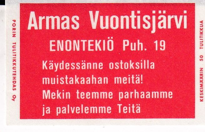Enontekiö. Armas Vuontisjärvi,  s94