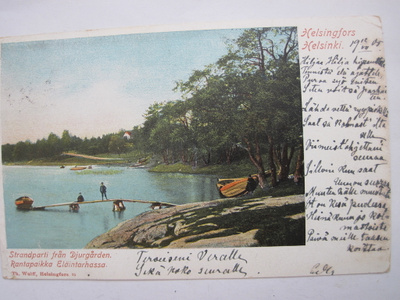 VANHA Postikortti Helsinki 1905
