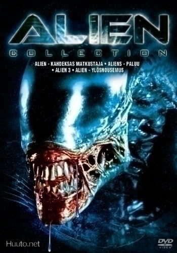 ¤¤¤ Alien 1-4 (4DVD) (molemmat versiot elokuvista)