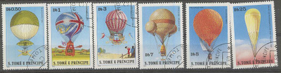 ilmapallo - St Thomas & Prince Mi 619-24 o