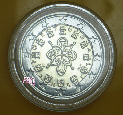 2007 PORTUGAL 2euro BU laatu, tavallinen ei juhlaraha