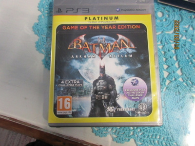 PS3 Batman Arkham Asylum. CIB