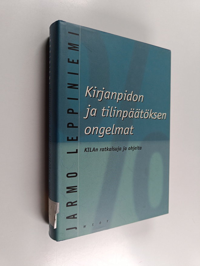 Jarmo Leppiniemi : Kirjanpidon ja tilinpäätöksen ongelmat...