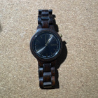 Aarni puinen rannekello (Swiss Movement, Ebony wood) - pikkukuva 4
