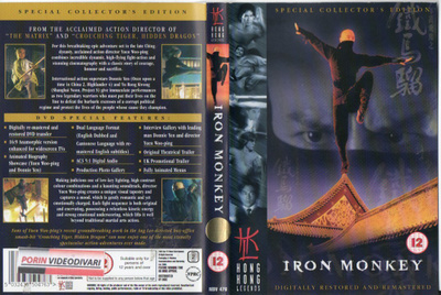 Iron Monkey (74 009) k -GB- DVD donnie yen 1993 asia, audi