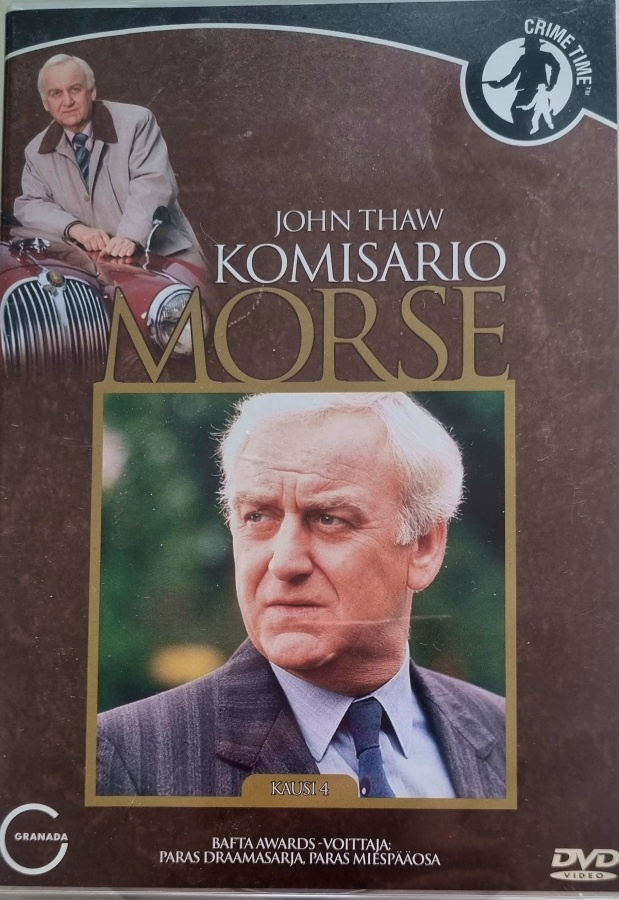 KOMISARIO MORSE, KAUSI 4 DVD (4 DISC)