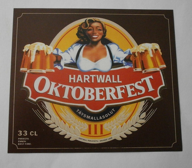 Hartwall, Oktoberfest. olutetiketti III, 33 cl