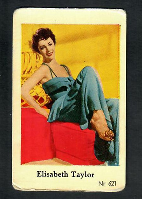 Keräilykuva - Elizabeth Taylor Nr 621