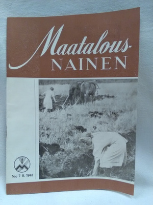 Maatalousnainen No 7-8 1941