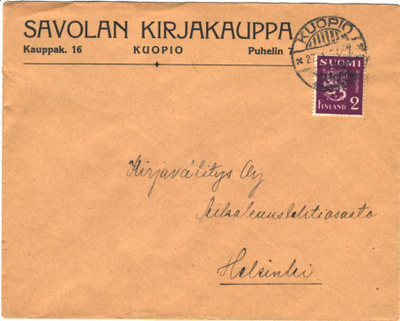 FIRMAKUORI KUOPIO SAVOLAN KIRJA.K