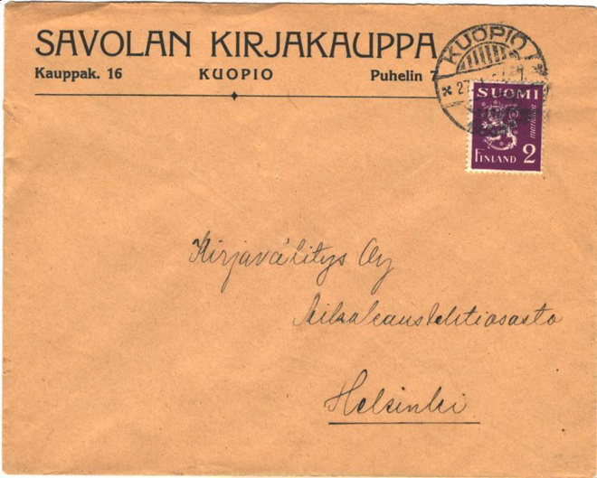 FIRMAKUORI KUOPIO SAVOLAN KIRJA.K