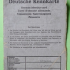 DOKUMENTTI Saksalainen henkilötodistus vuodelta 1946-1951 - pikkukuva 1