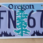 OREGON USA REKISTERIKILPI - pikkukuva 1