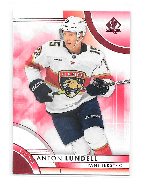 2023-24 SP Authentic Limited Red #68 Anton Lundell
