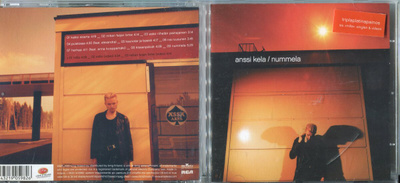 ANSSI KELA . 2 CD-LEVYÄ . NUMMELA . TRIPLAPLATINAPAINOS