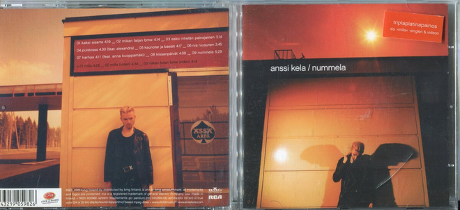 ANSSI KELA . 2 CD-LEVYÄ . NUMMELA . TRIPLAPLATINAPAINOS