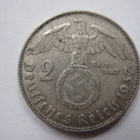 Natsi-Saksa 2 mark 1937 hopeaa - pikkukuva 1
