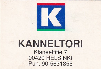 Helsinki, Kanneltori   b607