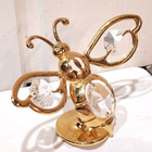 KAUNIS AUSTRIAN CRYSTAL MASCOT USA 24 karaattia - pikkukuva 1