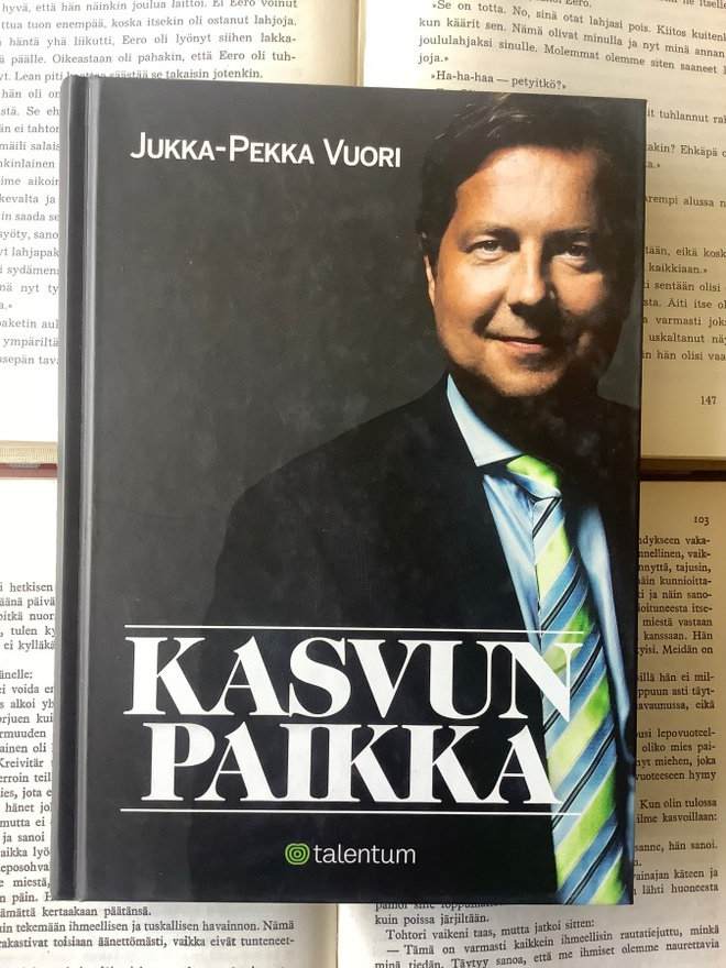 Jukka-Pekka Vuori - Kasvun paikka (sid.)