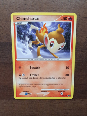 Pokemon Chimchar Lv.8 12/17
