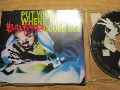 Busta Rhymes:  Put  Your Hands Where My Eyes Could See CDS