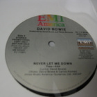 DAVID BOWIE - NEVER LET ME DOWN - EX+ U.S.PROMO 12'' SINGLE+ - pikkukuva 3