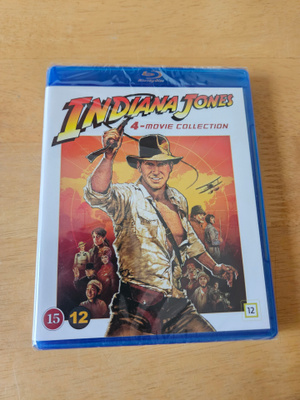 Indiana Jones: 4-Movie Collection (5 x Blu-ray, uusi)