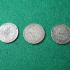 3 kpl 25p 1897, 1906 & 1913 - hopeaa - pikkukuva 1