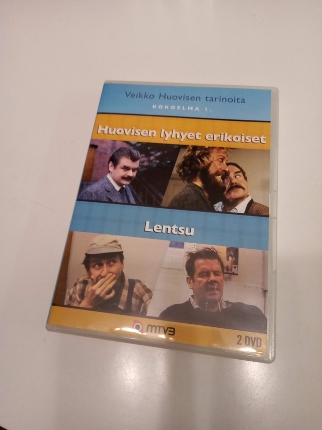 2DVD Huovisen Lyhyet Erikoiset & Lentsu ( Sis.postikulut )