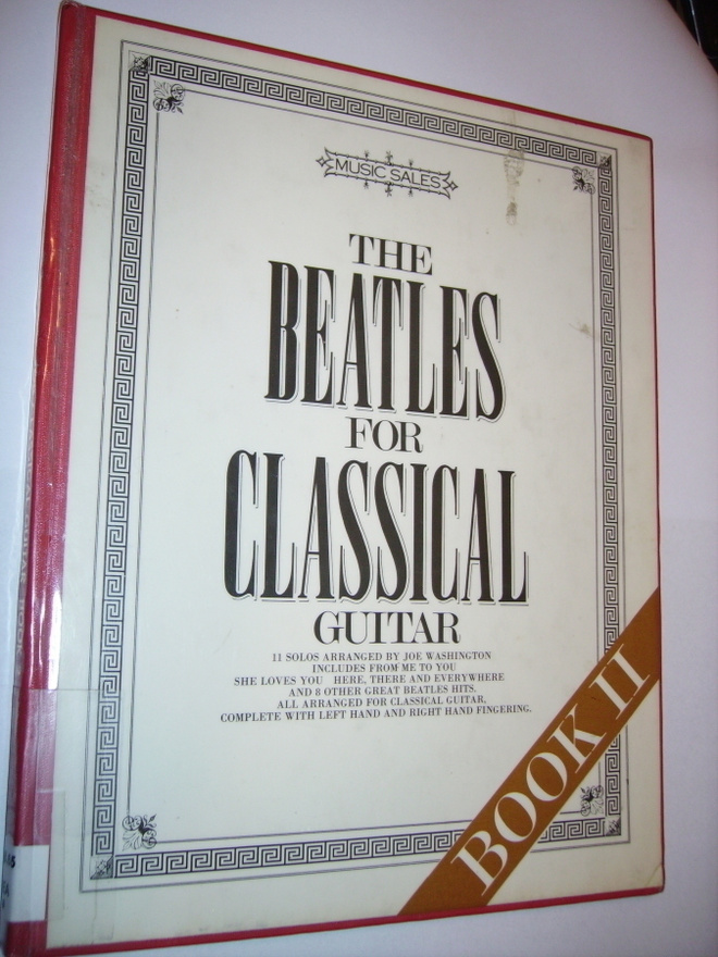The BEATLES for Classical Guitar (Book II) by Joe Washington