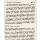 Purkkakuva. KORKEASAARI-Jenkki n:o 84 PUUMA - pikkukuva 2