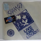 SHAM69 - LIVE AND LOUD M-/M- LP uk-87 1st press - pikkukuva 1