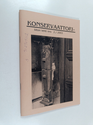 Konservaattoriliiton lehti nro 73, 2/2003