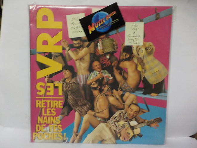 LES VRP - RETIRE LES NAINS DE POCHES EX+/M- LP