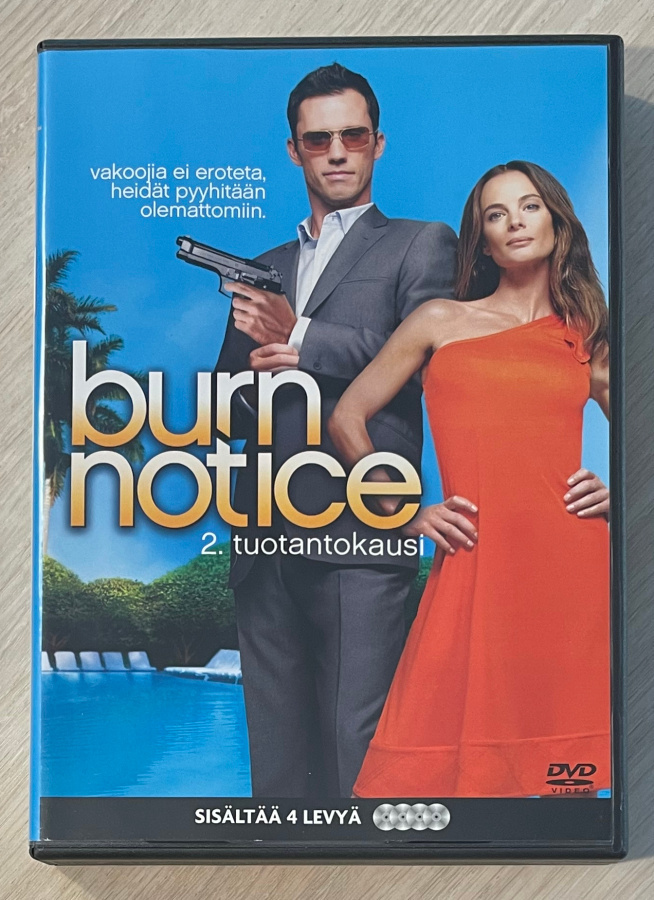 Burn Notice: Kausi 2 (4DVD) Jeffrey Donovan, Gabrielle Anwar