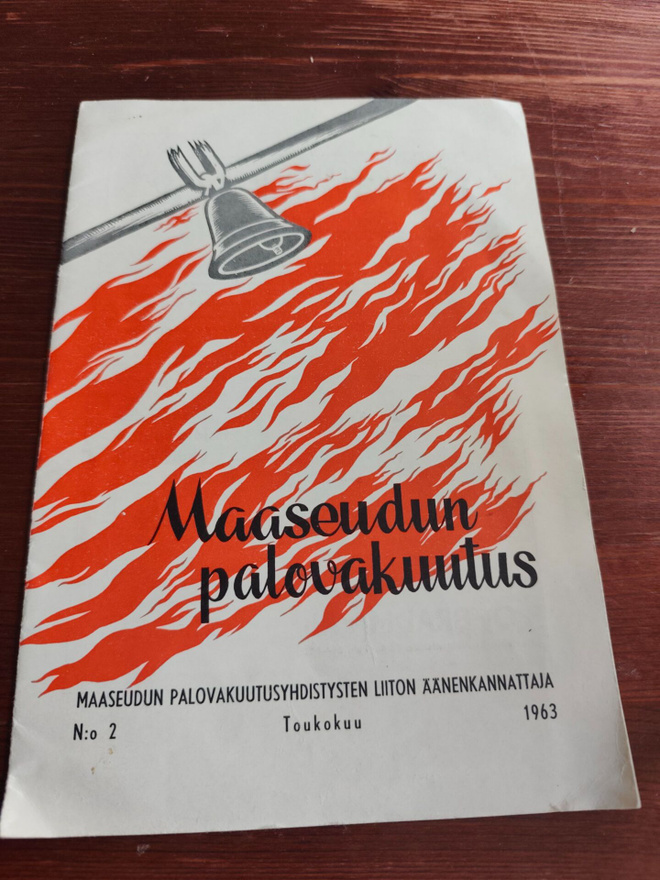 Maaseudun palovakuutus esite 1963