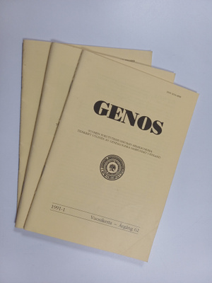 Genos : 1991 : (nrot 1, 2, 4)