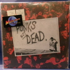 THE EXPLOITED - PUNKS NOT DEAD EX-/EX- ITALY -82 LP - pikkukuva 1