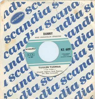 Danny 7" Tuulen tuomaa 1967