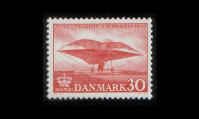 Tanska 363 ** Lentolaite (1956)