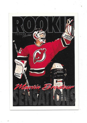 1993-94 OPC Rookie Sensations #190 Martin Brodeur NJD MV