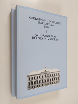 Korkeimman oikeuden ratkaisuja 2006 1-2